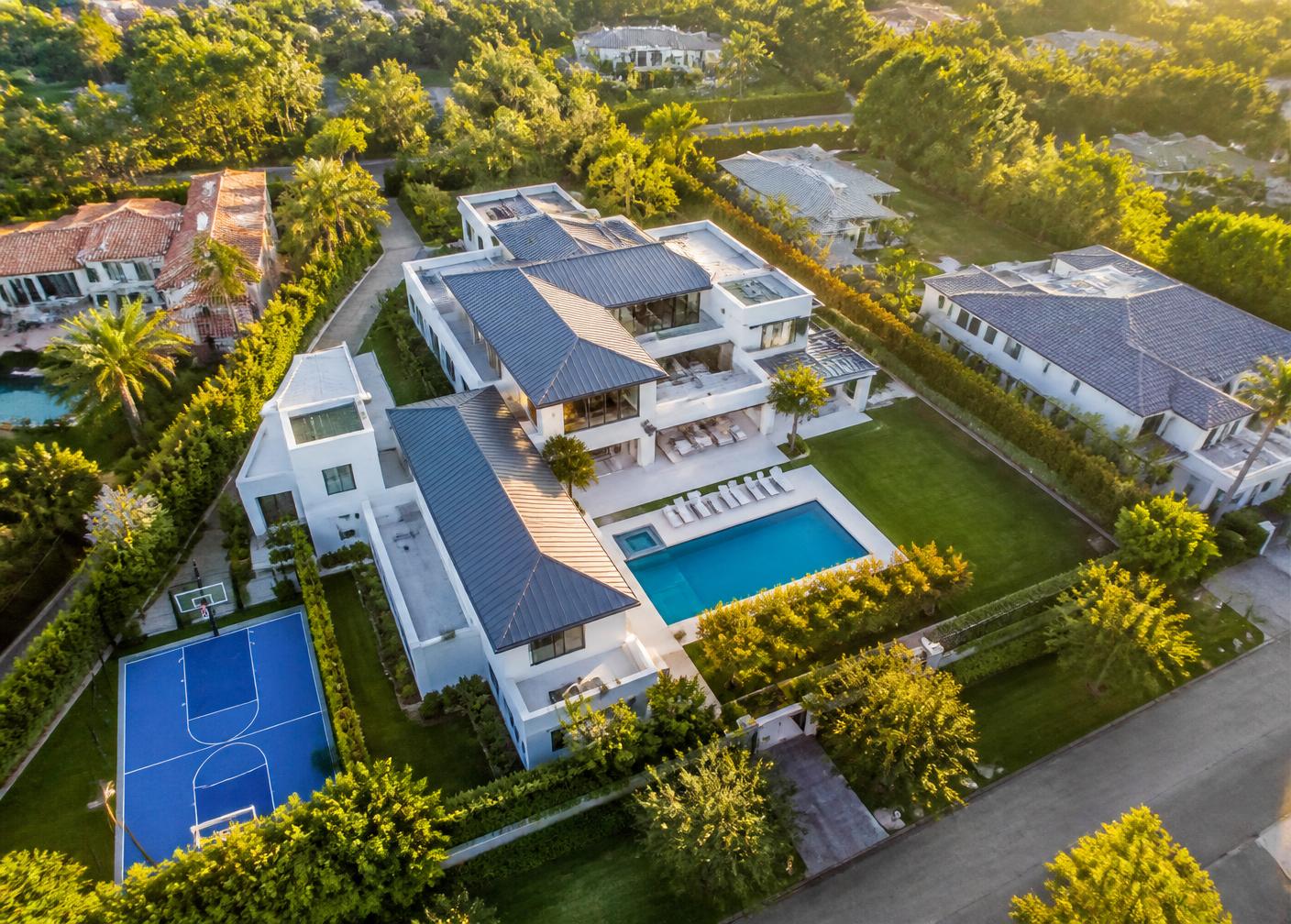 Aerial of featured property