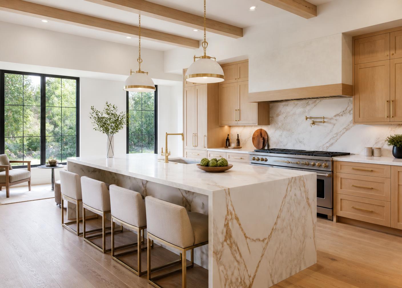 Kitchen of featured property